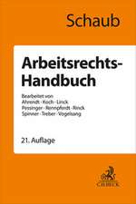 Arbeitsrechts-Handbuch