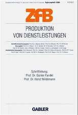 Produktion von Dienstleistungen