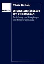 Entwicklungsdynamik von Unternehmen: Gestaltung von Übergängen und Selbstorganisation