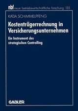 Kostenträgerrechnung in Versicherungsunternehmen: Ein Instrument des strategischen Controlling