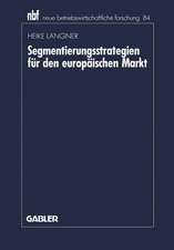 Segmentierungsstrategien für den europäischen Markt