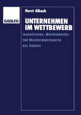 Unternehmen im Wettbewerb: Investitions-, Wettbewerbs- und Wachstumstheorie als Einheit