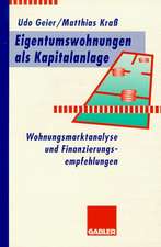 Eigentumswohnungen als Kapitalanlage: Wohnungsmarktanalyse und Finanzierungsempfehlungen