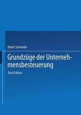 Grundzüge der Unternehmensbesteuerung