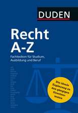 Duden Recht A - Z