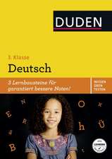 Wissen - Üben - Testen: Deutsch 3. Klasse