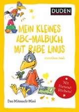 Duden Minis (Band 34) - Mein kleines Abc-Malbuch mit Rabe Linus / VE mit 3 Exemplaren