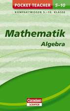 Pocket Teacher Mathematik - Algebra 5.-10. Klasse