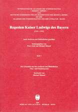 Regesten Kaiser Ludwigs d. Bayern (1314 - 1347)