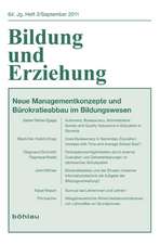 Bildung und Erziehung 3/2011