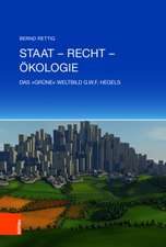 Staat - Recht - Ökologie