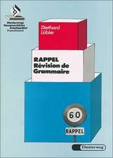 Rappel - Révision de Grammaire