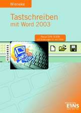 Tastschreiben mit Word 2003