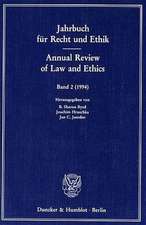 Jahrbuch für Recht und Ethik II / Annual Review of Law and Ethics II