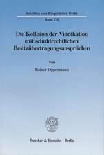 Die Kollision der Vindikation mit schuldrechtlichen Besitzübertragungsansprüchen.