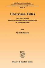 Uberrima Fides