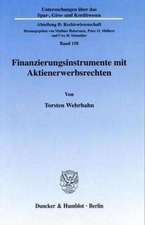 Finanzierungsinstrumente mit Aktienerwerbsrechten