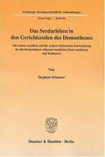 Das Seedarlehen in den Gerichtsreden des Demosthenes