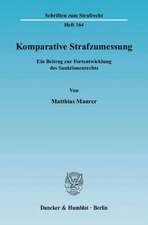 Komparative Strafzumessung