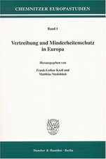 Vertreibung und Minderheitenschutz in Europa