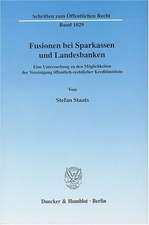 Fusionen bei Sparkassen und Landesbanken