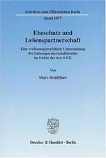 Eheschutz und Lebenspartnerschaft