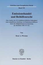 Emissionshandel und Beihilfenrecht