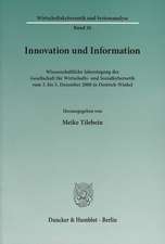 Innovation und Information