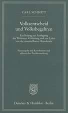 Volksentscheid und Volksbegehren