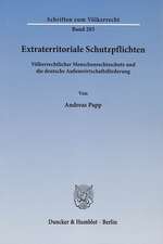 Extraterritoriale Schutzpflichten