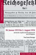 30. Januar 1933 bis 2. August 1934.