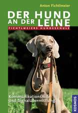 Der Hund an der Leine