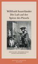 Die Luft an der Spitze des Pinsels