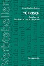 Turkisch: Tabellen Zur Deklination Und Konjugation