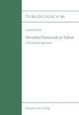 Deverbal Nominals in Yakut