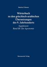 Ullmann, M: Wörterbuch zu den griechisch-arabischen Übersetz