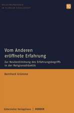 Vom Andern eröffnete Erfahrung