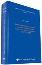 Möglichkeiten und Grenzen einer eigentumsrechtlichen Entflechtung nach Art. 7 VO 1/2003