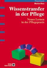 Wissenstransfer in der Pflege