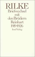 Briefwechsel mit den Brüdern Reinhart 1919 - 1926