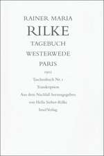 Tagebuch Westerwede und Paris, 1902