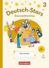 Deutsch-Stars 3. Schuljahr- Grammatiktraining - Ausgabe 2025 - Übungsheft mit Lösungen und digitalen Medien