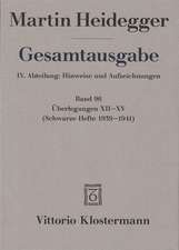 Gesamtausgabe. 4 Abteilungen / Überlegungen XII - XV