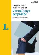 Langenscheidt Business English Vorstellungsgespräche. Audio-CD mit Begleitheft