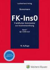 FK-InsO - Kommentar, Band 1