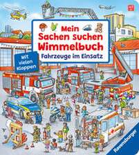 Sachen suchen - Wimmelbuch: Fahrzeuge im Einsatz