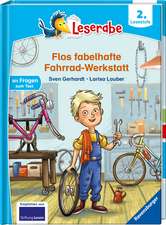 Flos fabelhafte Fahrrad-Werkstatt - Leserabe ab 2. Klasse - Erstlesebuch für Kinder ab 7 Jahren