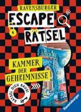 Ravensburger Escape Rätsel: Kammer der Geheimnisse - Rätselbuch ab 8 Jahre - Für Escape Room-Fans