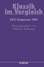 Klassik im Vergleich: DFG-Symposion 1990