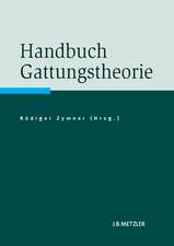 Handbuch Gattungstheorie